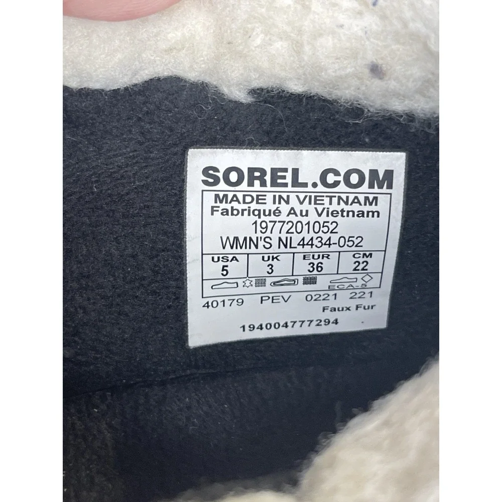 Sorel Women's Size 5 Out N About III Conquest Waterproof Boots Quarry/Fawn Suede